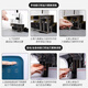 泽力邦适用装订机钻刀3846 GB140进口硬化碳钢3888打孔钻头3839 14740财务会计凭证装订机刀头耗材 适用得力14733钻刀（新升级-进口硬化碳钢）