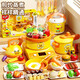 Toys de cuisine pour enfants 3-6 ans jouant des jouets de maison de cuisine joueuses filles de 3 ans pour cuisiner des jouets [paquet d'expérience] Ensemble de 19 pièces paquet de commerce électronique 618 Double Festival du printemps