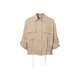 
Eifli (eifini) Eifli Wuli imitation texture soft skin-friendly short jacket 2025 summer new style versatile commuter jacket light brown pre-sale [July 12] Posted L 115-130Jin [Jin equals 0.5 kg]