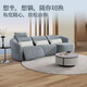 Lazboy Lezhibao Zero Wall-Backing-Funktion Sofa Wohnzimmer Drei-Personen Imperial Concubine Links Electric 673 Sterne Weiß [30 Tage Versand]