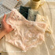
Ximu Yaoyi Shicao Ou Ruofeng sexy lace underwear girls French erotic dot mesh briefs 520 Valentine's Day y3884-white + skin color + pink M _suitable for 80-100Jin [Jin equals 0.5 kg]