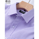 Генеральный директор Yageor Flagship Office Store 2025 Summer New Men's Short Sleadered Рубашка для бизнеса, без шкалера, полосы против морщин, дышащий DX6623 38 [100-120JIN [JIN равно 0,5 кг]]