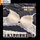 莫代尔薄款甜美蕾丝性感美背女内衣小胸聚拢上托侧收副乳调整型无痕文胸 绿色套装 85A 38B