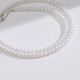 DL 1998 Fat Donglai same style S925 silver freshwater pearl necklace Here Comes the Mushroom Edison White XG Pearl Necklace