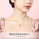 China Gold Gold Durian Gold Necklace Women 2025 New Pure Gold Pendant Girls Birthday Gift Girlfriend Wife Wedding Anniversary Durian Pure Gold Pendant Free Silver Chain Jingsuda