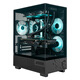 MSI Core i5/i7 14600KF/14700KF/5060Ti/5070Ti desktop assembly machine game e-sports Delta mobile computer host DIY complete machine sea view room configuration five 14600KF box + RTX5070