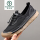 Woodpecker printemps et été 2025 Nouvelles chaussures en maille volante pour les chaussures de sports de sport légères respirantes pour hommes Solise douce 9195 blanc 38