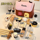 Hundertcharakter-Dopamin-Make-up-Tasche für Frauen mit großer Kapazität tragbarer Reisen tragbarer Make-up-Box süße Kosmetik-Aufbewahrungstasche