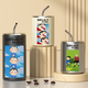 Luxue Orange King Rangliste umliegende Wasserbecher Kaffee Thermalbecher süße Tasse Cartoon Anime Prinz Poji Student zwei Dimension BW6630 King Rangliste 300 ml 300 ml-be-Bege Easy Tasse
