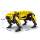 Bloques de construcción de programación infantil Robot Robot Robot Electric Mechanical Dog de 6 a 14 años Juguetes de ensamblaje de niños Adecuados para nueva tecnología negra Ala al ala dragón/695 piezas