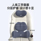 ICAROOM (ICAROOM) Car waist lumbar cushion lumbar cushion car seat waist lumbar lumbar pillow backrest car headrest neck cushion lumbar lumbar I-679AB-X Roumi Apricot See details