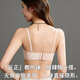 
Carey Kay pure underwear for women with small breasts gathered to make them look big and empty cup bra 2025 latest soft support anti-sagging bra Sexy black M (recommended 34/75AB)