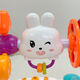 Children's music Chinese and English phone cute rabbit story baby puzzle enlightenment listening to ancient poems and numbers learning to play the piano 78926 rabbit multi-function Zhuanzhuanle phone-pink battery version