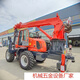 Four-wheel drive off-road forklift tail boom crane multi-functional lifting and transportation accessories