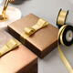 DOROCH ribbon ribbon 4.5 meters gift wrapping paper tie cake Christmas Thanksgiving braided champagne gold