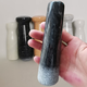 Fantasy household bluestone stone garlic pounder hammer garlic mortar manual garlic masher grinding medicine grinding stone rod hammer handle large 17 cm large bluestone original stone one