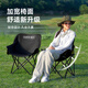 gosoo outdoor folding chair camping portable folding stool pony fishing chair sketching postgraduate entrance examination chair picnic small stool khaki - low back moon chair - storage bag