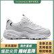 Skecher White Dad Shoes Женская летние белые туфли пары пары пары панда-ботинки на открытые повседневные кроссовки женский цветочный стиль 11977-wht 35