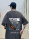 
Xiyu High School Junior High School Boy Short-sleeved T-shirt 2025 New Handsome Summer Teenagers Big Cotton Half-sleeved Top 3897 Klein Blue [Upgrade] M (70-90Jin [Jin equals about 0.5 kg]) All size