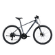 Xideshg Mountain Bike Hacker 700 Shimano 24-Gang variabler Geschwindigkeit Öldruckscheibenbremsbrems-Fitness und Freizeit für Erwachsene Fahrrad Grau/Schwarz 24-Gang 17-Zoll (geeignet für 175-185 cm)