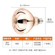 Foshan Lighting (FSL) waterproof and explosion-proof single infrared heating bulb E27 lamp head 275W short diameter gold