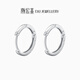 Trendy Acer Minimalist Platinum Earrings Women's Earrings for Girlfriend's Birthday Gift Priced at RMB 100 per piece Single Model Approximately 0.95g