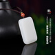 Colorful Yunnan Hetian Jade No Matter Brand Pendant Blue and White Jade Ping An Wu Shi Brand Jade Brand Jade Pendant Necklace Valentine's Day Gift