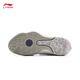 Li Ning Wade City 13 Encore 丨 Leichtes hoher Rebound-Basketball-Profi-Wettbewerbsschuhe für Männer 25 neue Sportschuhe Standard Weiß/Leichte Rauch-3 42