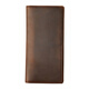 GPHF Japanese handmade genuine leather men's wallet ultra-thin long cowhide multi-card wallet two-fold simple retro men's bag light brown