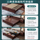 Nanzhu NUEVA Cama de madera maciza china 1.8m Doble Master Camino Soft Bande Camino de Madera de Madera Solidal Full Wothil Camada 9903#