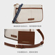 CHARLES&KEITH25夏季新品链条绳结包挂小方包腋下包CK2-20271647 Taupe Canvas米色/灰褐色 S