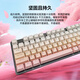 罗技（Logitech）K845机械键盘游戏电竞有线键盘电脑办公键盘个性定制键帽版送男生女友礼物 K845彼岸樱渐变版 青轴