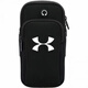 He Jian Gong running mobile phone bag unisex outdoor fitness equipment mobile phone bag arm bag mobile phone bag wrist bag sports arm sleeve black large size under 7 inches