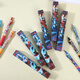 UHFQ Ultramans neuer Blindbox Stift kreativer japanischer Anime 2D Peripheral Press neutraler Stift Schnell trocknend schwarzer Wasser Stift X-6189 Naruto Blind Box Stift zufällig 6 0,5 mm 0,5 mm x Single