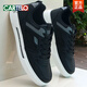 Cartelo Herrenschuhe, Frühling und Sommer 2025 neue Leder weiße Schuhe, Herren Trendy Vielseitige Sports -Casual -Schuhe 9905 Weiß und Schwarzes Flaggschiff Modell 44