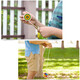 Mai yi traditionelle hölzerne Kinder Yoyo Grundschule Yoyo Toy Yoyo Kleine Geschenke für Jungen und Mädchen im Freien aus Massivholz Yoyo 3-teiliger (Regenbogen + Windmühle + Rot