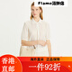 Tory Burch Tory Burch Tory Burch Tory Burch [Même modèle en célébrité] McGraw Small à une épaule Fromage d'eau déformé blanc 724 OS