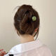Kopfschmuck Retro Fleischbällchen High-End einfach 2025 Haarnadelhaarnadelhaarpin Französische Haarzubehör Temperament New Style Hair Clip Kopfschmuck Perlen U-förmige Haarnadel-Weiß-Perlen