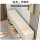 
Yonghuan small apartment with extremely narrow shoe changing stool 30 wear shoe stool stool bed stool entrance entrance door ultra narrow long bench Orange 15657 43cm 130x30x storage