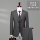 
TPZBWG high-end brand suit suit set for men 2025 new business casual groom dress formal three-piece set dark blue two-piece set M 95-105Jin[Jin equals 0.5 kg]