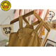 G.DUCKKIDS girls overalls suit long sleeves 2025 new Korean version of internet celebrity baby clothes fashionable and cute baby boomer clothes khaki bear suit 100