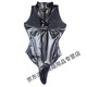 Gel coat one-piece full-inclusive sex gel coat leather coat sexy underwear sm shame COSPLAY anime latex ammonia TL16855 oily black 110