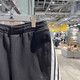 阿迪达斯 （adidas）男2025经典三条纹针织弯刀扭扭五分运动短裤 KC3897 3899 KC3899 矾土棕 S
