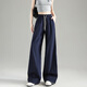 
Tang Shi 2025 summer women's spliced ​​casual pants