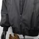 IZEXX bomber jacket men's autumn American silhouette short workwear stand collar baseball uniform JM88 black XL