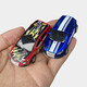 24G wireless remote control coke car, ultra-small mini remote control car, racing car, sports car, children's toy car, light color alloy coke car, 2 points 4G, standard charging - free dry battery + tools