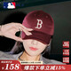 MLB棒球帽NY男女洋基队鸭舌帽男女情侣软顶遮阳棒球帽时尚旅行帽礼物 大标藏青NY（软顶）