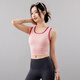 VFU new high-intensity shock-proof sports bra new style yoga vest with chest pad for women Pilates running blue S recommended (85-98Jin Jin equals 0.5kg)
