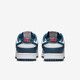 Nike Dunk Low Retro White Navy, Anti-Slip y Wear ReseSistant, Hombres de bajo peso de los hombres Ligerosas Caparías Ligeros DD1391-400 38.5