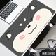 Ruqinlian einfach und niedliches Katzenmaus-Pad Super groß, personalisierte, schmutzige, resistente Arbeiter E-Sport-Computer-Schreibtisch-Pad-Gummi-Kautschuk-Tastaturkissen glatte, verdickte Schlosskanten-Handgelenkskissen können angepasst werden.